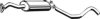 OPEL 852813 Middle Silencer